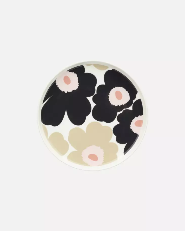 Marimekko Oiva Unikko Lautanen 20 cm - Marimekko Lautaset - 6411255076575 - 1