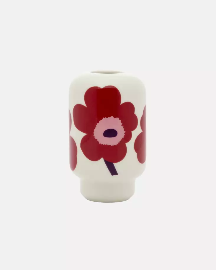 Marimekko Unikko Keraaminen Maljakko - Marimekko Maljakot, kynttilänjalat - 6411255135425 - 1