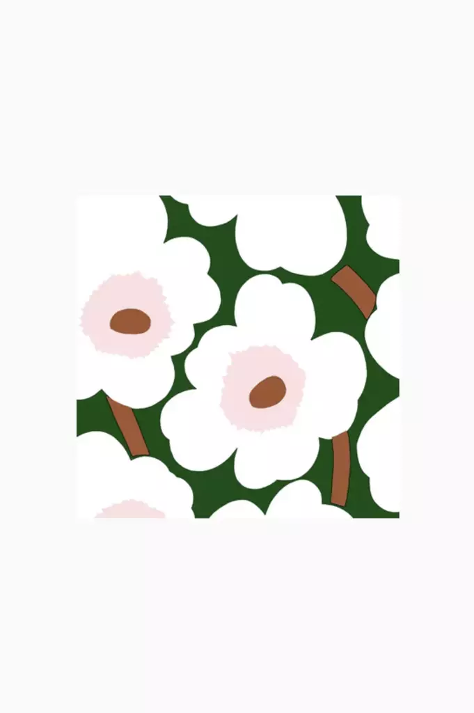 Marimekko Unikko Lautasliina 33x33 cm | 20 kpl - Marimekko Servetit - 6411633140065 - 1