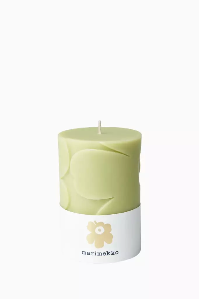 Marimekko Unikko Pöytäkynttilä 6,5x10 cm - Marimekko Kynttilät - 6411635009995 - 1