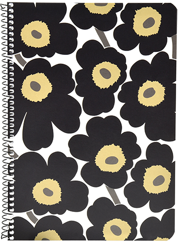 Marimekko Unikko Kierrevihko A5/40L - Marimekko Toimistotarvikkeet - 6438224121296 - 1
