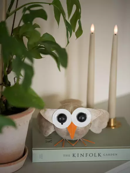 Different design Peltinen Koriste Pöllö 12 cm - Sisustusesineet - 7340025842463 - 2