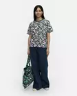 Marimekko Kioski Jakso Kukka T-Paita - Trikoopaidat ja Collegepaidat - 095488-366 - 1