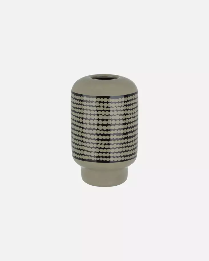 Marimekko Oiva Siirtolapuutarha Keraaminen Maljakko 14 cm - Marimekko Maljakot, kynttilänjalat - 6411254770566 - 1