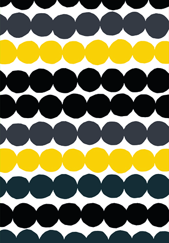 Marimekko Räsymatto Kulmalukkokansio - Marimekko Toimistotarvikkeet - 6438224502026 - 1