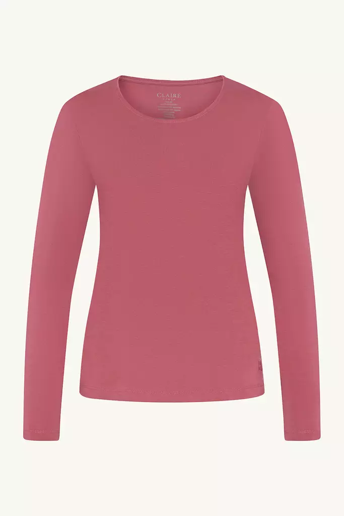 CLAIRE Amy Pitkähihainen Paita - Trikoopaidat ja Collegepaidat - 25371680-3726 - 1