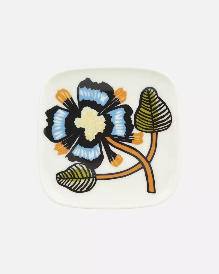 Marimekko Oiva Tiara Lautanen 10x10 cm - Marimekko Lautaset - 6411255018216 - 1