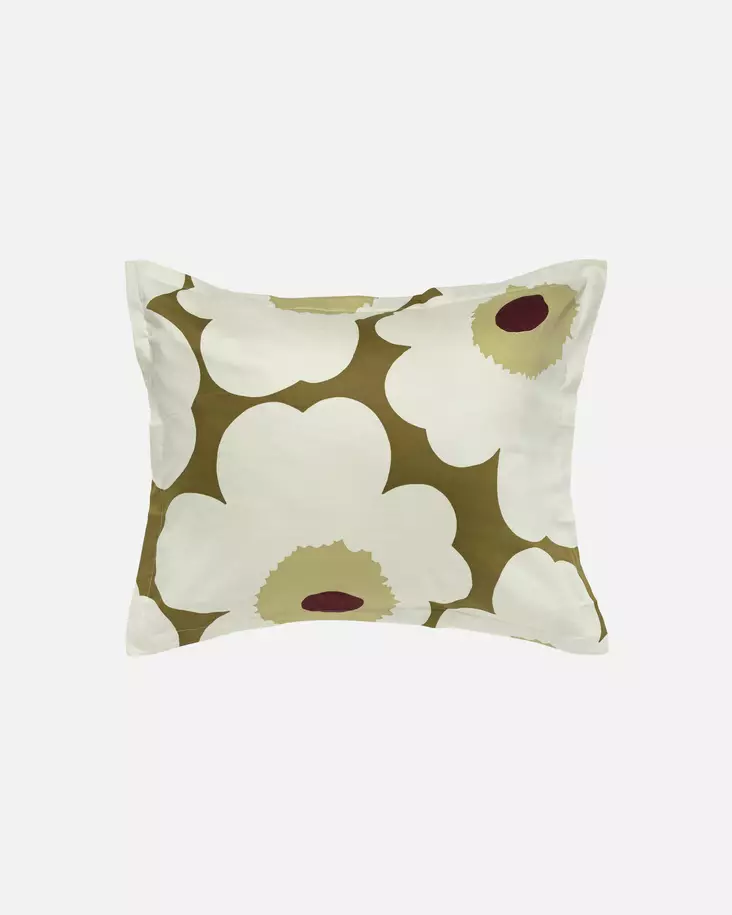 Marimekko Unikko Satiinityynyliina 50x60 cm - Marimekko Pussilakanat ja tyynyliinat - 6411255019626 - 1