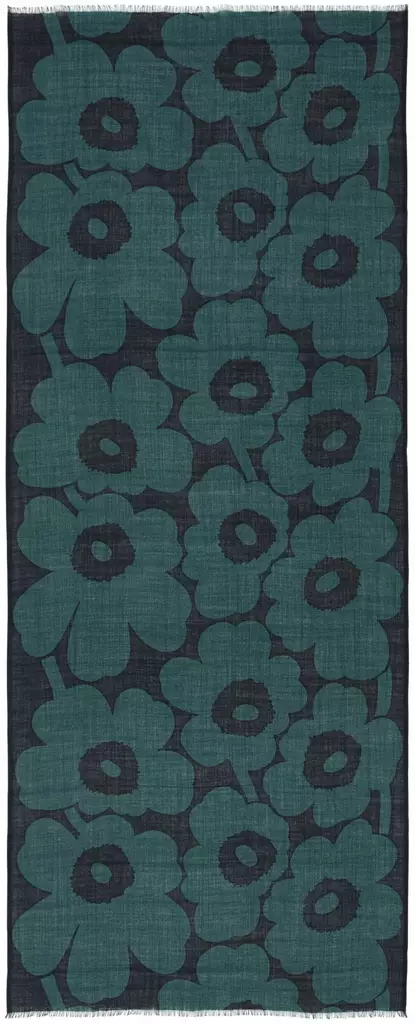 Marimekko Fiore Unikko Kudottu Huivi - Pitkäthuivit - 6411255063766 - 1