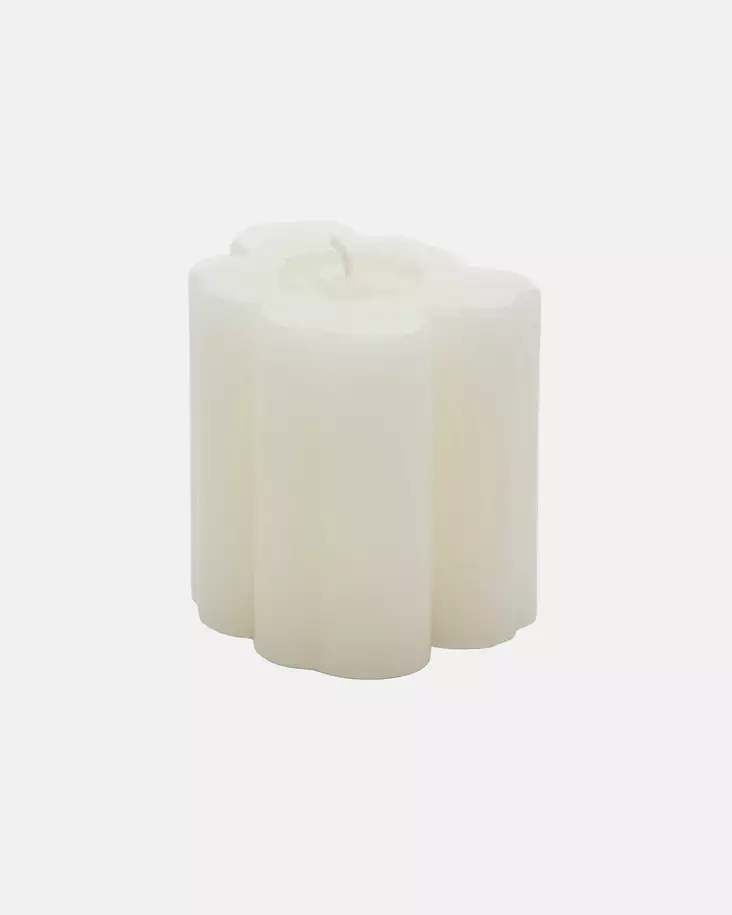 Marimekko Unikko Shape Kynttilä 9 cm - Marimekko Kynttilät - 6411255152736 - 1