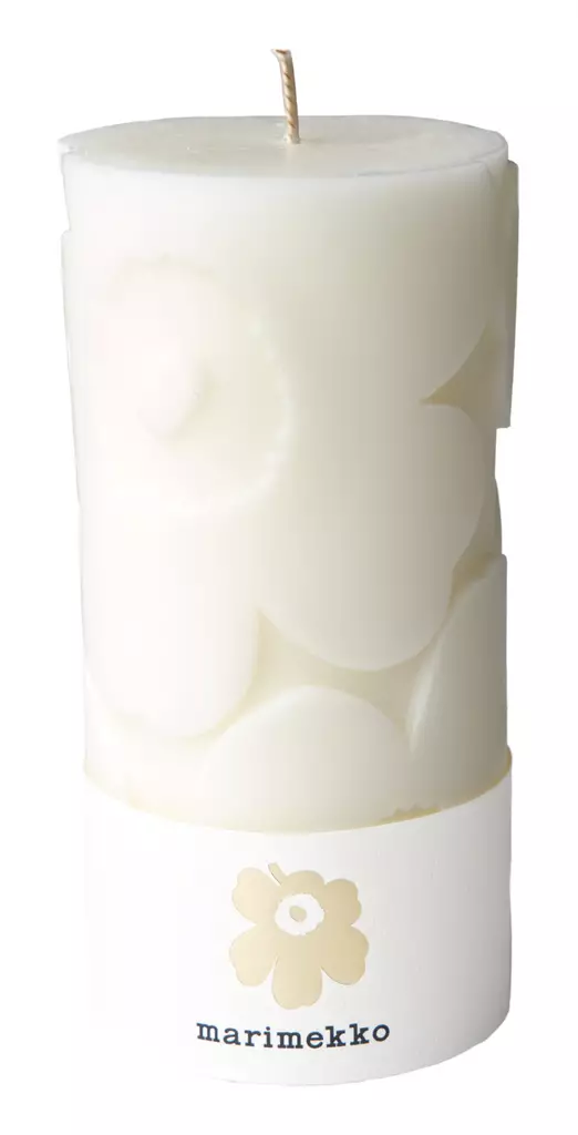 Marimekko Unikko Pöytäkynttilä 6,5x14 cm - Marimekko Kynttilät - 6411635009766 - 1