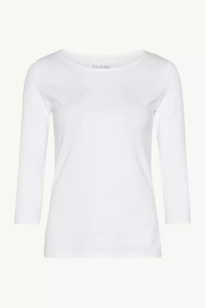 CLAIRE WOMAN Alba T-paita 3/4-hiha - Trikoopaidat ja Collegepaidat - NOS19570464-3246 - 1