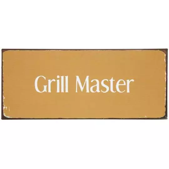 IB laursen DENMARK Metallikyltti "Grill Master" - Sisustustaulut - 5709898360566 - 1