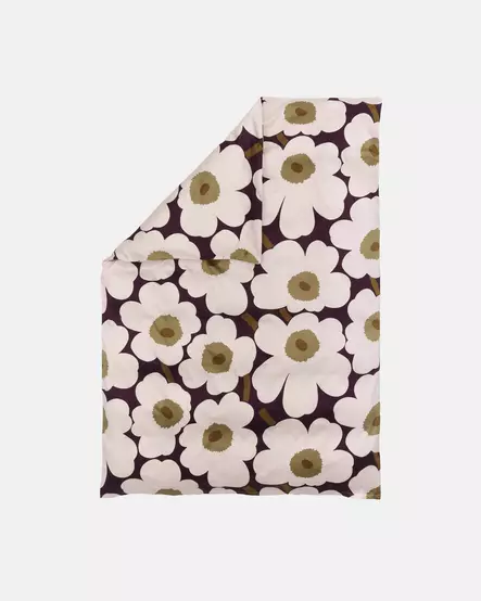 Marimekko Unikko Satiini Pussilakana 150x210 cm - Marimekko Pussilakanat ja tyynyliinat - 6411255134817 - 1