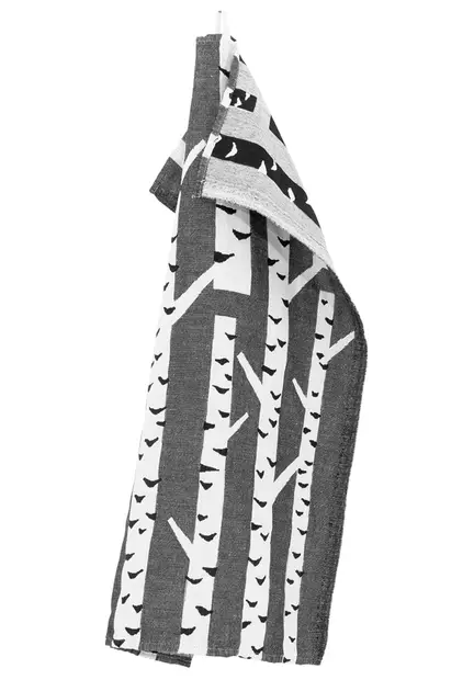 LAPUAN KANKURIT Koivu Pellavapyyhe 46x70 cm - Keittiötekstiilit - 6417695206077 - 1