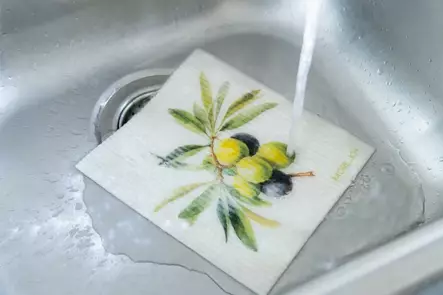 MORE JOY Tiskirätti Oliivi - Keittiövälineet - 6430026063927 - 2