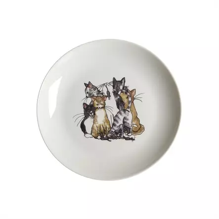 NÄÄSGRÄNSGÅRDEN Lautanen Kissat Ø16,5 cm - Astiat - 7340024023917 - 1