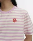 Marimekko Kioski Tasaraita Unikko Lyhythihainen Trikoopaita - Trikoopaidat ja Collegepaidat - 095478-907 - 4
