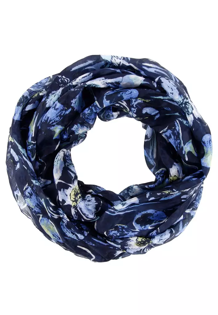 LASESSOR Lilian Silkkituubihuivi 70x80 cm - Tuubihuivit - 1106449655807 - 1