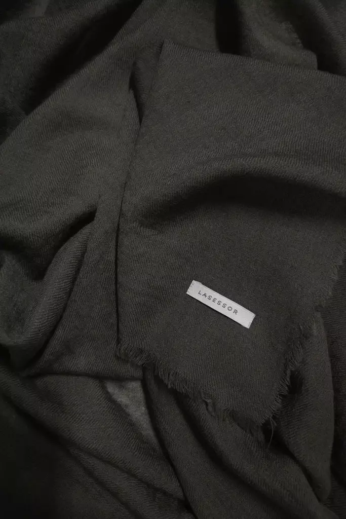 LASESSOR Sienna Villaneliö Huivi 120x120 cm - Neliöhuivit - 1125100014807 - 1