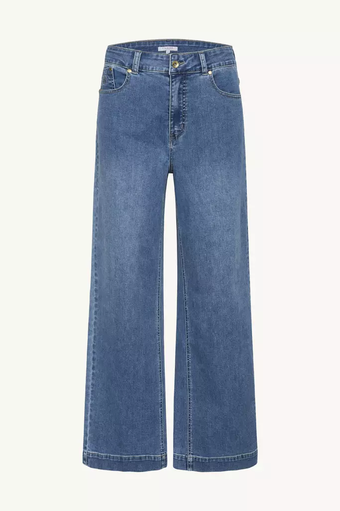 CLAIRE Janiya Korkeavyötäröiset Wide Fit Farkut - Farkut - 25372605-17 - 1