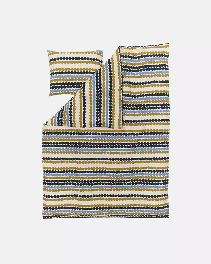 Marimekko Räsymatto Pussilakanasetti PL 150x210 cm + TL 50x60 cm - Marimekko Pussilakanat ja tyynyliinat - 6411255152507 - 1