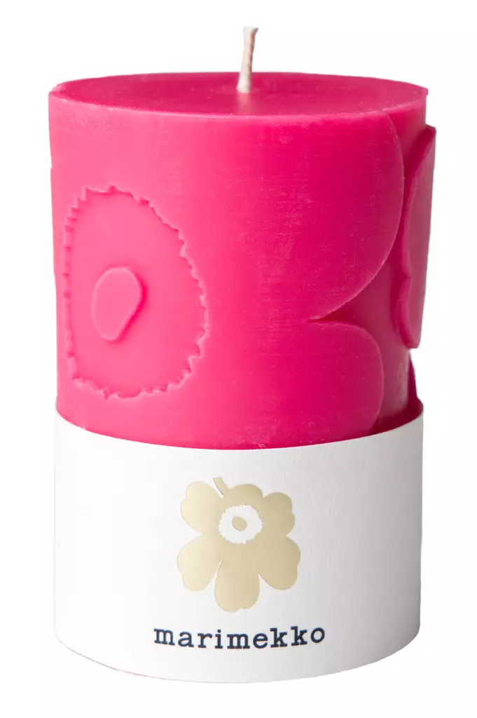 Marimekko Unikko Pöytäkynttilä 6,5x10 cm - Marimekko Kynttilät - 6411635009797 - 1