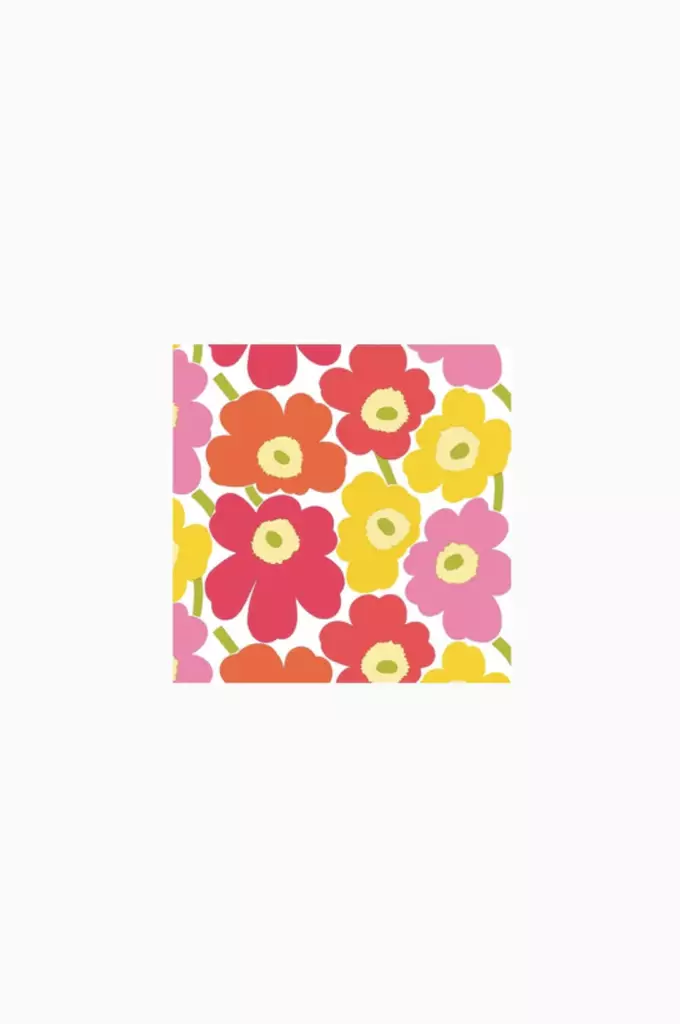 Marimekko Mini Unikko Lautasliina 24x24 cm | 20 kpl - Marimekko Servetit - 6411632140127 - 1