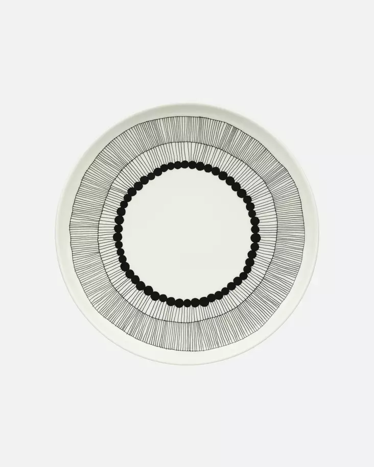 Marimekko Oiva Siirtolapuutarha Lautanen 25 cm - Marimekko Lautaset - 6411255076247 - 1