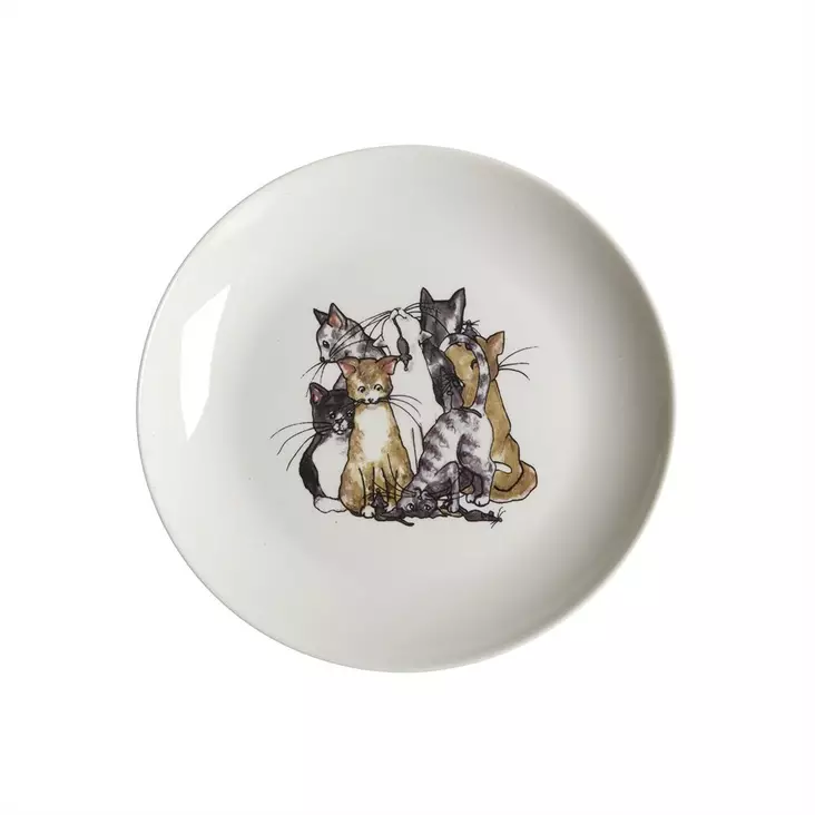 NÄÄSGRÄNSGÅRDEN Lautanen Kissat Ø16,5 cm - Astiat - 7340024023917 - 1