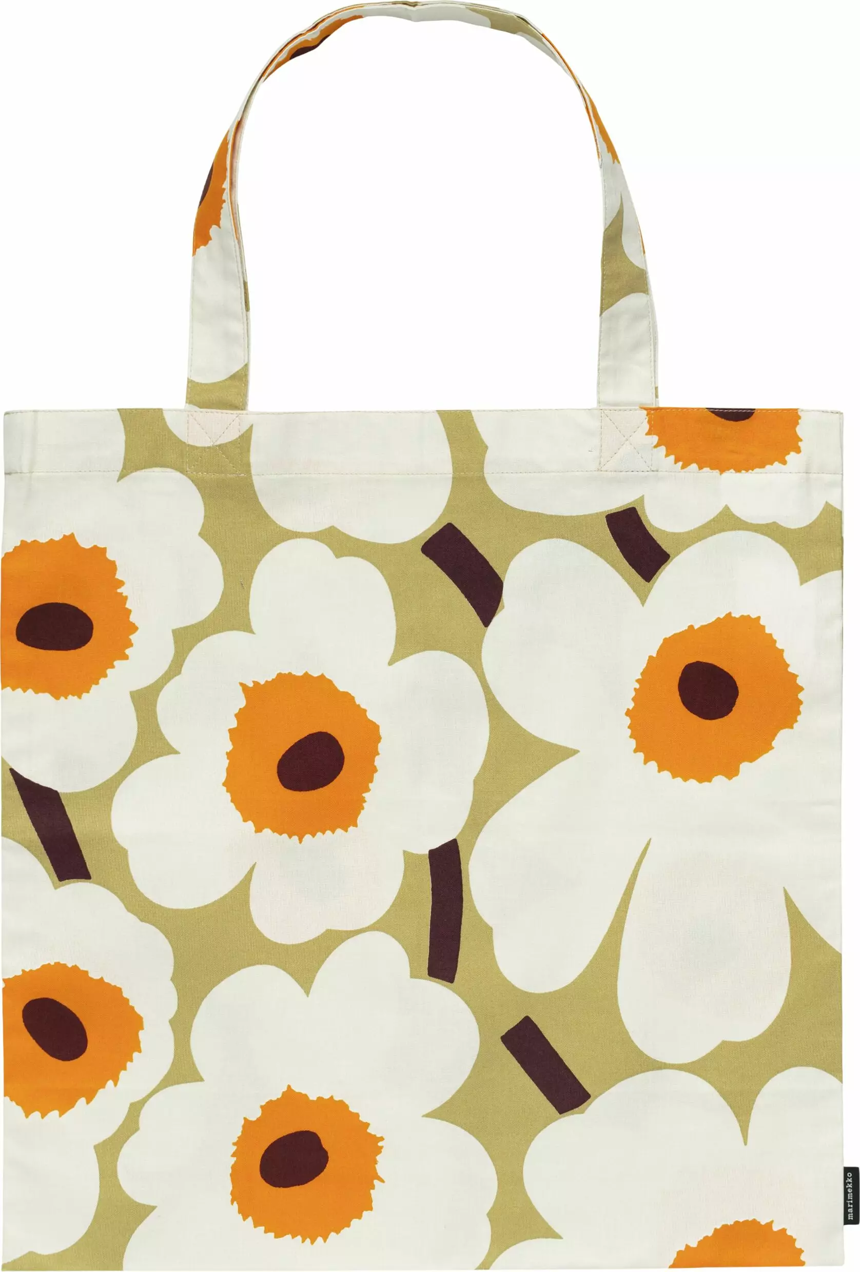 Marimekko Pieni Unikko Kassi 43x44 cm Karamelli, kerma, lämmin