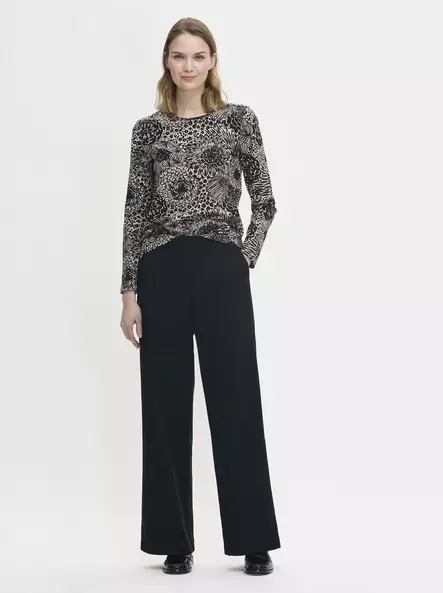 Nanso Huvi Kukkakuvioinen Trikoopusero - Trikoopaidat ja Collegepaidat - 25428987-9308 - 1