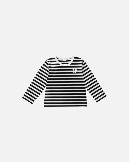 Marimekko Paja Tasaraita Unikko II Lasten Paita - Paidat - 095749-068 - 1