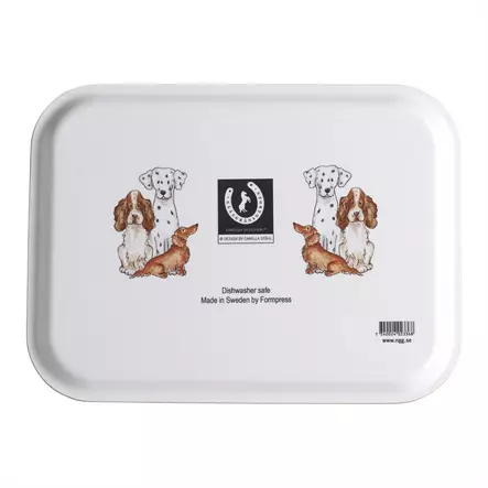 NÄÄSGRÄNSGÅRDEN Tarjotin Koirat 20x27 cm - Astiat - 7340024023368 - 2