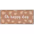 IB laursen DENMARK Metallikyltti "Oh happy day" - Sisustustaulut - 5709898354688 - 1