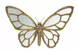 A lot Decoration Peili Perhonen 34 cm - Sisustusesineet - 7340082350338 - 1