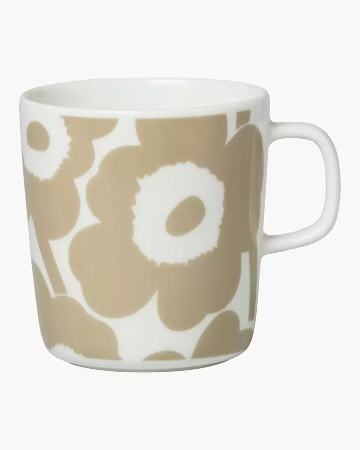 Marimekko Oiva/Unikko Muki 4 dl - Marimekko Kupit ja mukit - 6411254575628 - 1