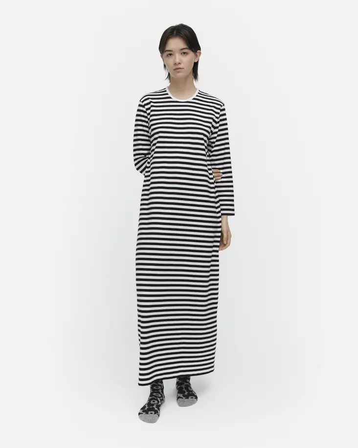 Marimekko Katju Tasaraita Yömekko - Yöasut - 094803-068 - 1