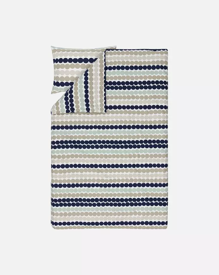 Marimekko Räsymatto Pussilakanasetti PL150x210 cm+TL50x60 cm - Elämäni värit -kampanja Kodintekstiilit - 6411255068198 - 1