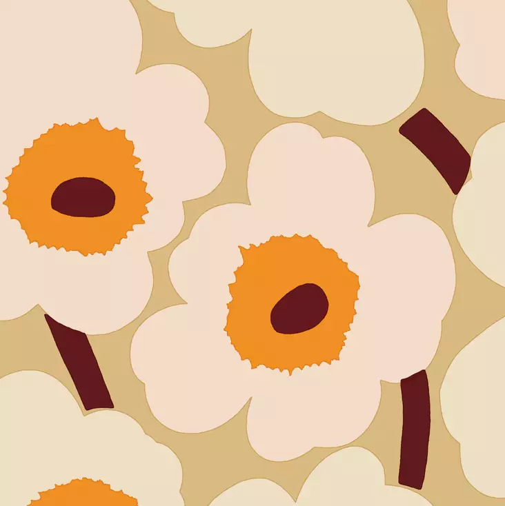 Marimekko Unikko Lautasliina 33x33 cm | 20 kpl - Marimekko Servetit - 6411633140508 - 1