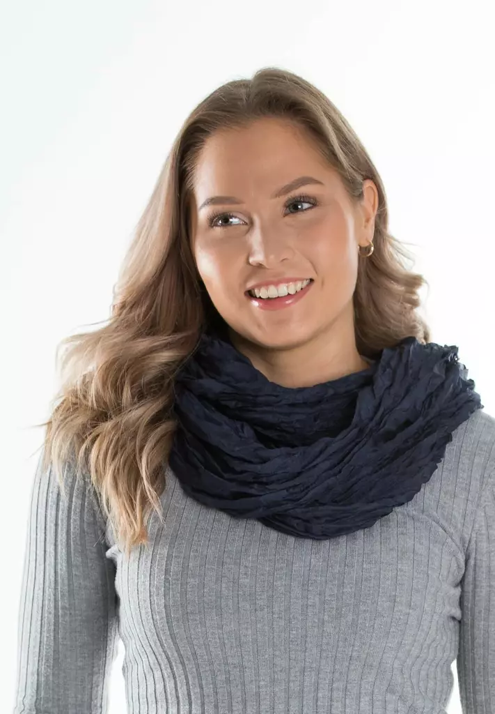 LASESSOR Kiana Silkkituubihuivi 70x80 cm - Tuubihuivit - 1106278685808 - 1