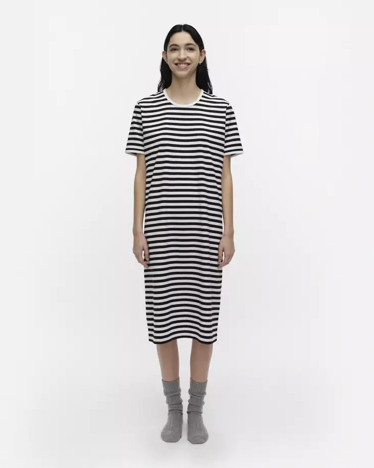 Marimekko Hetta II Tasaraita Yömekko - Yöasut - 096247-068 - 1
