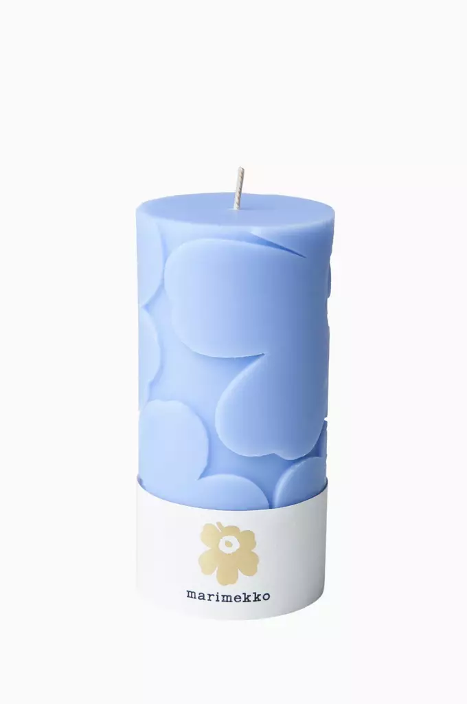 Marimekko Unikko Pöytäkynttilä 6,5x14 cm - Marimekko Kynttilät - 6411635009988 - 1