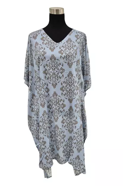 LASESSOR TARINA Kuosillinen Poncho - Ponchot - 1825100015209 - 1