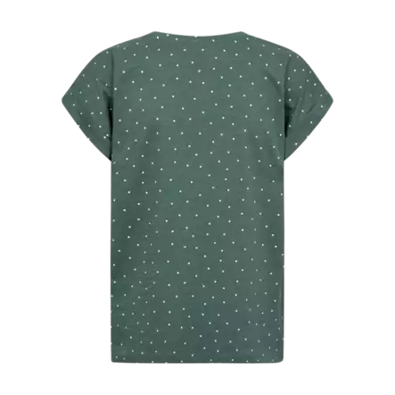 FREE/QUENT FQVIVA Kuosillinen Lyhythihainen Paita - Trikoopaidat ja Collegepaidat - 262207663-2229 - 2