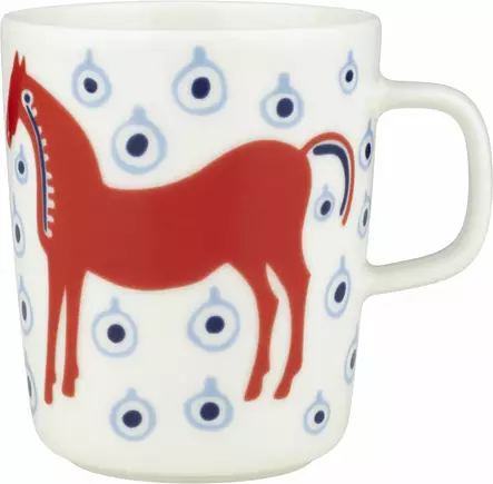 Marimekko Oiva Musta Tamma Muki 2,5 dl - Marimekko Kupit ja mukit - 6411255078289 - 2