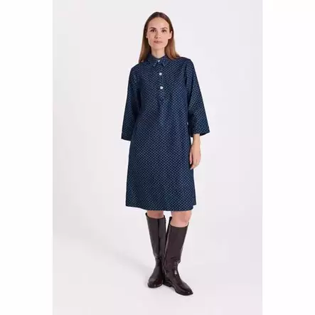 FREE/QUENT FQRINNA Kuosillinen Puuvillamekko - Kangasmekot - 261207510-9159 - 1