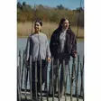 FREE/QUENT FQGRSLULU Rento Neuletakki 3/4-hihoilla - Neuletakit - 263211646-9349 - 3