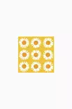 Marimekko Auringonkukka Lautasliina 24x24 cm | 20 kpl - Marimekko Servetit - 6411632140189 - 1