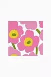 Marimekko Unikko Lautasliina 33x33 cm | 20 kpl - Marimekko Servetit - 6411633140089 - 1